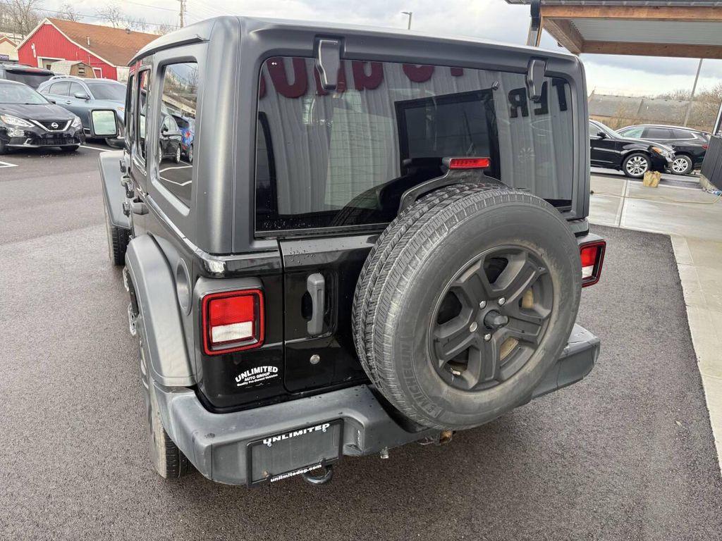 used 2020 Jeep Wrangler Unlimited car, priced at $17,433