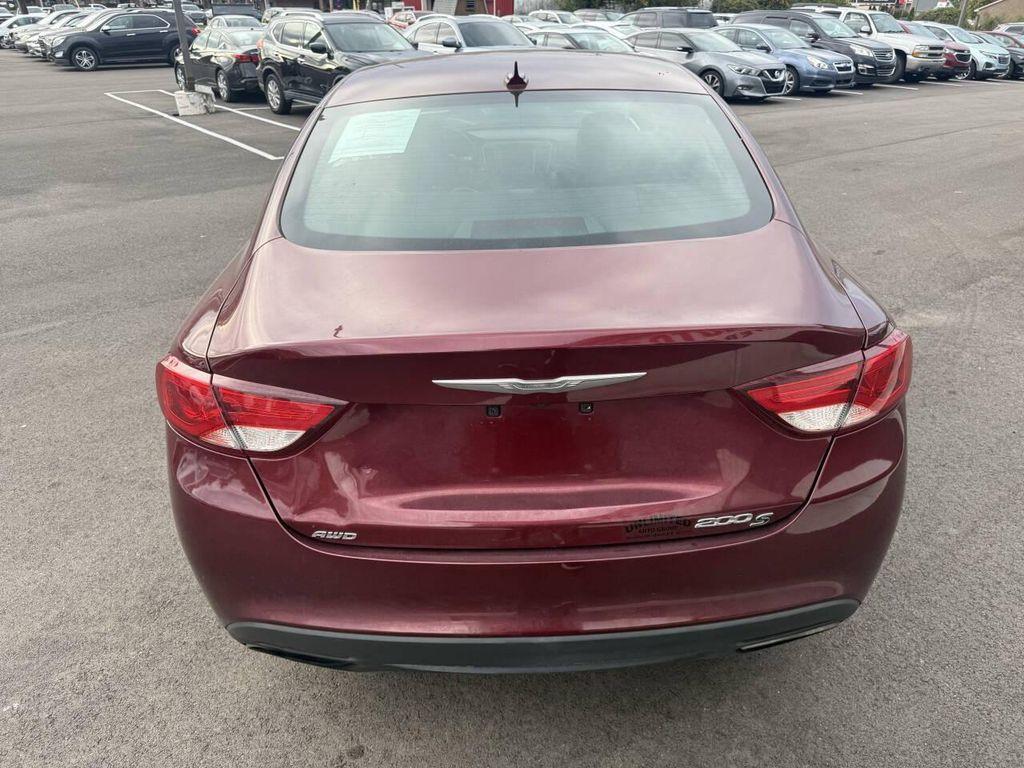 used 2015 Chrysler 200 car, priced at $7,495