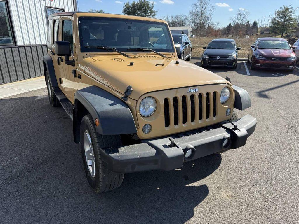 used 2014 Jeep Wrangler Unlimited car, priced at $16,433