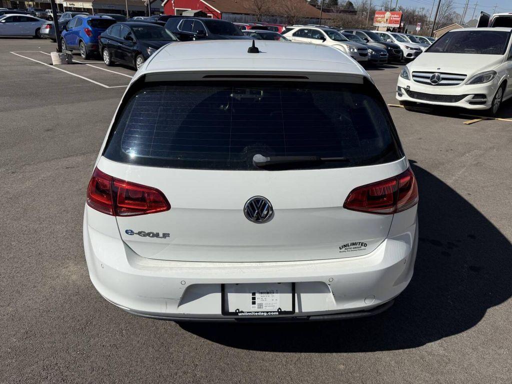 used 2015 Volkswagen e-Golf car, priced at $6,995