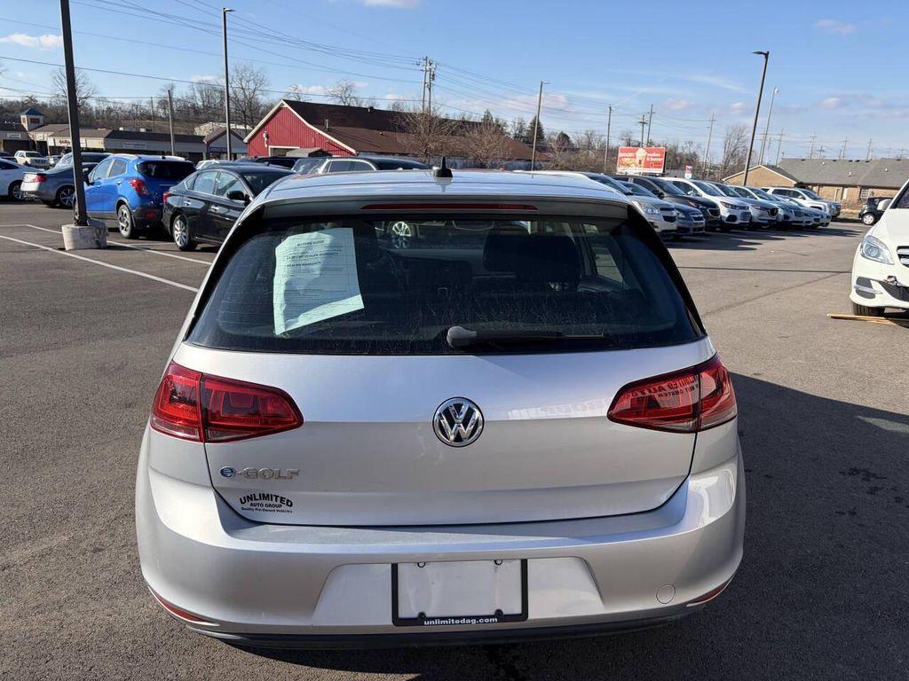 used 2016 Volkswagen e-Golf car, priced at $8,995