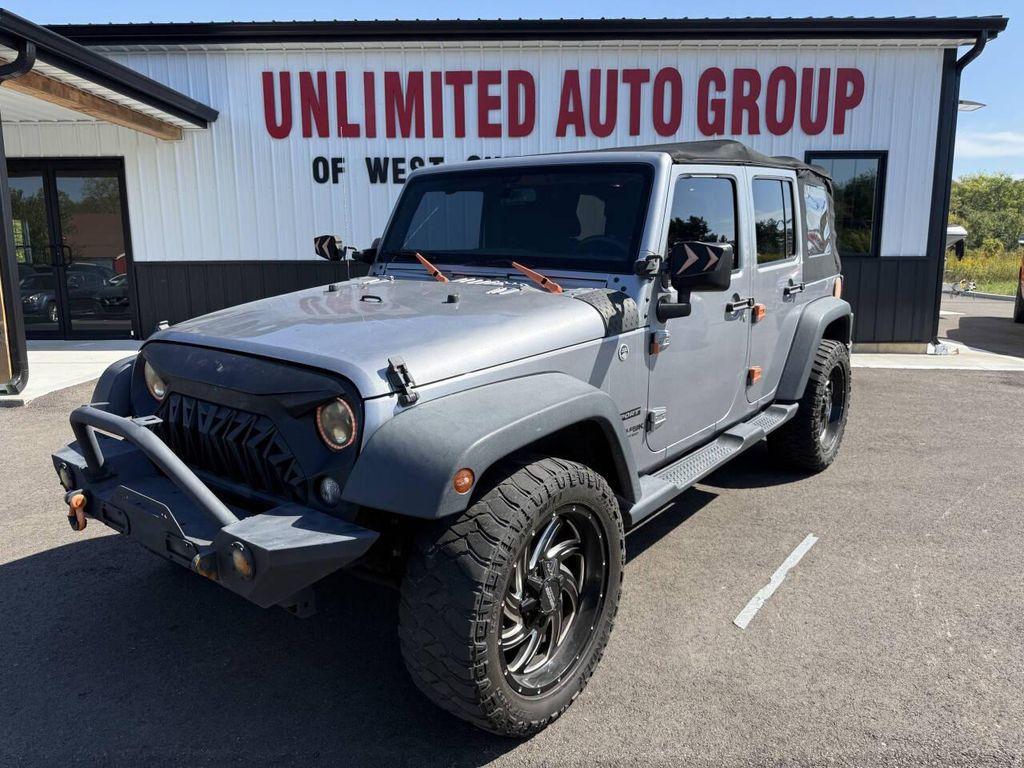 used 2018 Jeep Wrangler JK Unlimited car, priced at $11,995