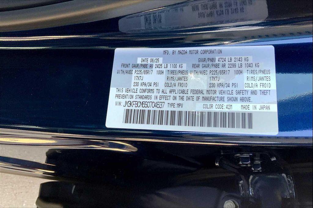 new 2025 Mazda CX-5 car, priced at $28,793