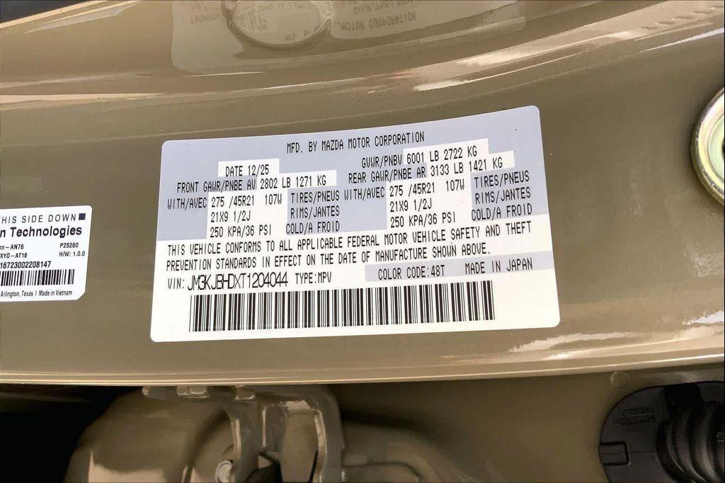 new 2026 Mazda CX-70 car, priced at $42,675