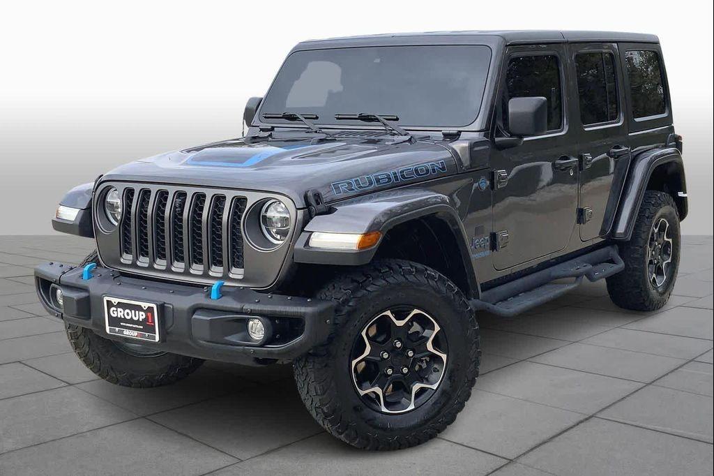 used 2021 Jeep Wrangler Unlimited 4xe car, priced at $30,130