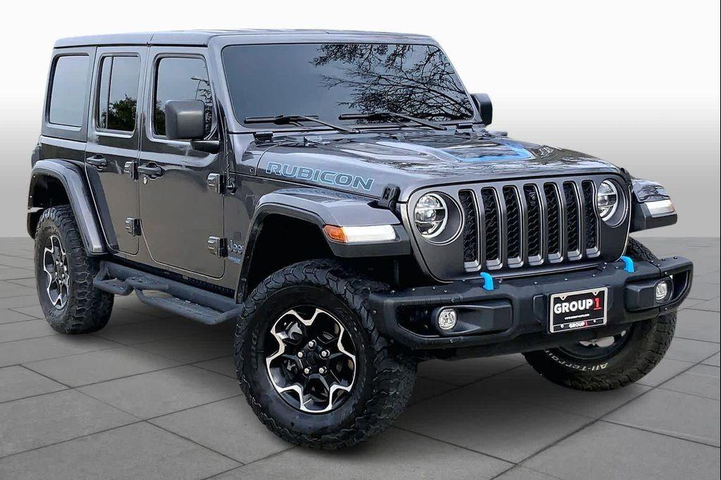 used 2021 Jeep Wrangler Unlimited 4xe car, priced at $30,130