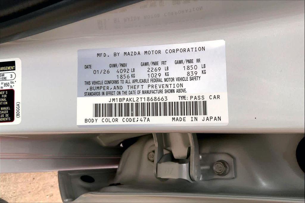 new 2026 Mazda Mazda3 car, priced at $26,795