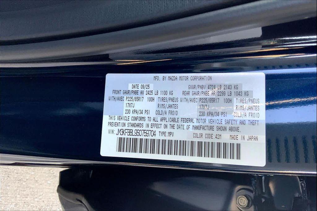 new 2025 Mazda CX-5 car, priced at $28,052