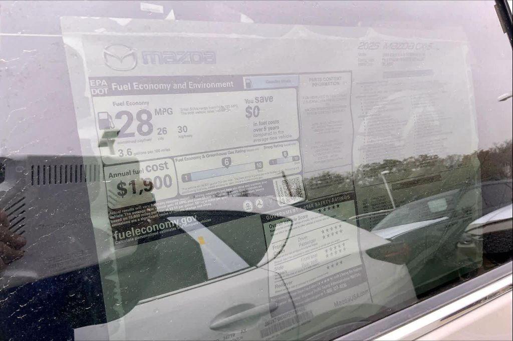 new 2025 Mazda CX-5 car, priced at $37,755