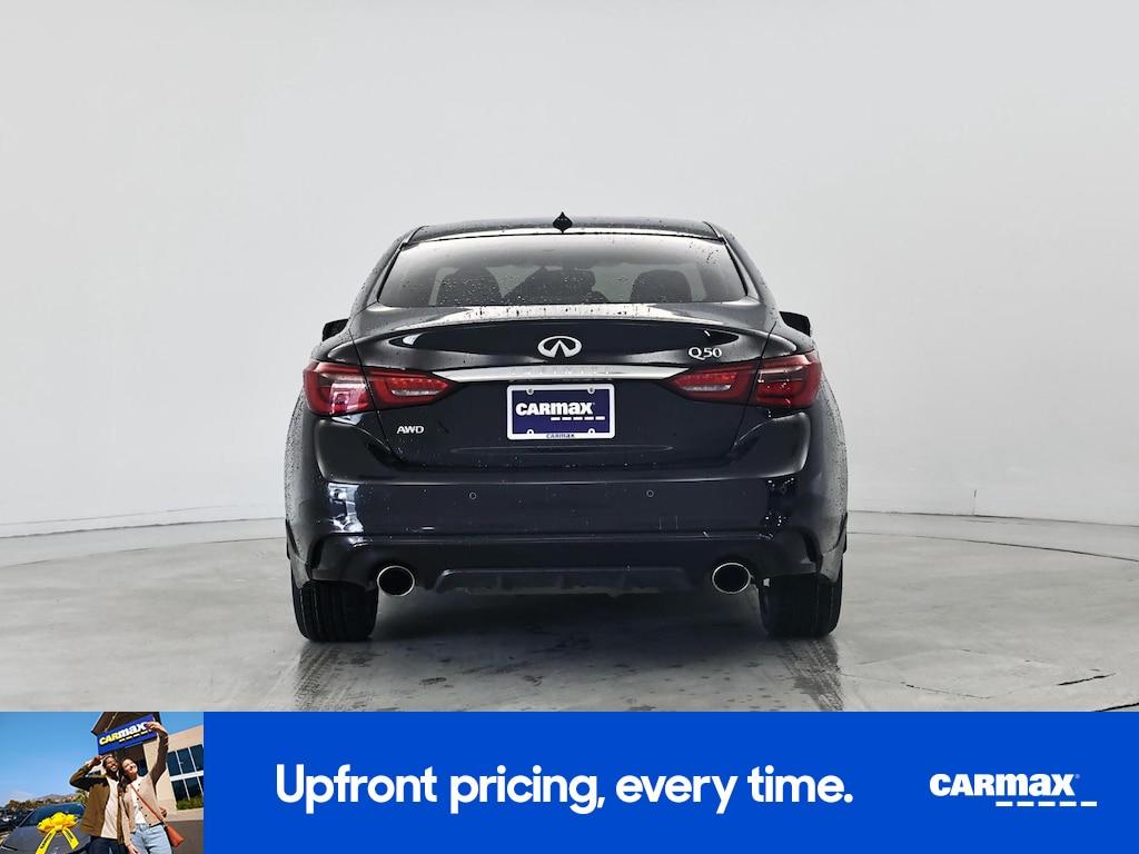 used 2021 INFINITI Q50 car, priced at $28,998