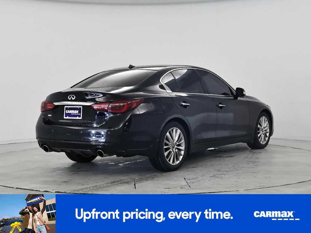 used 2021 INFINITI Q50 car, priced at $28,998