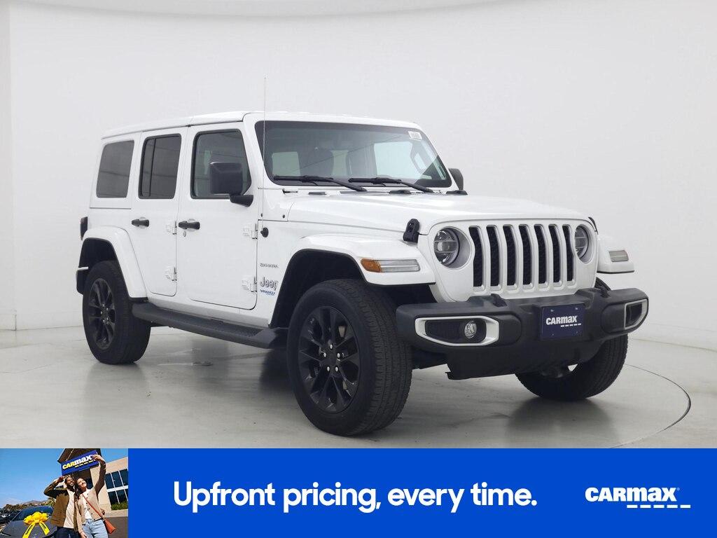 used 2021 Jeep Wrangler Unlimited 4xe car, priced at $29,998