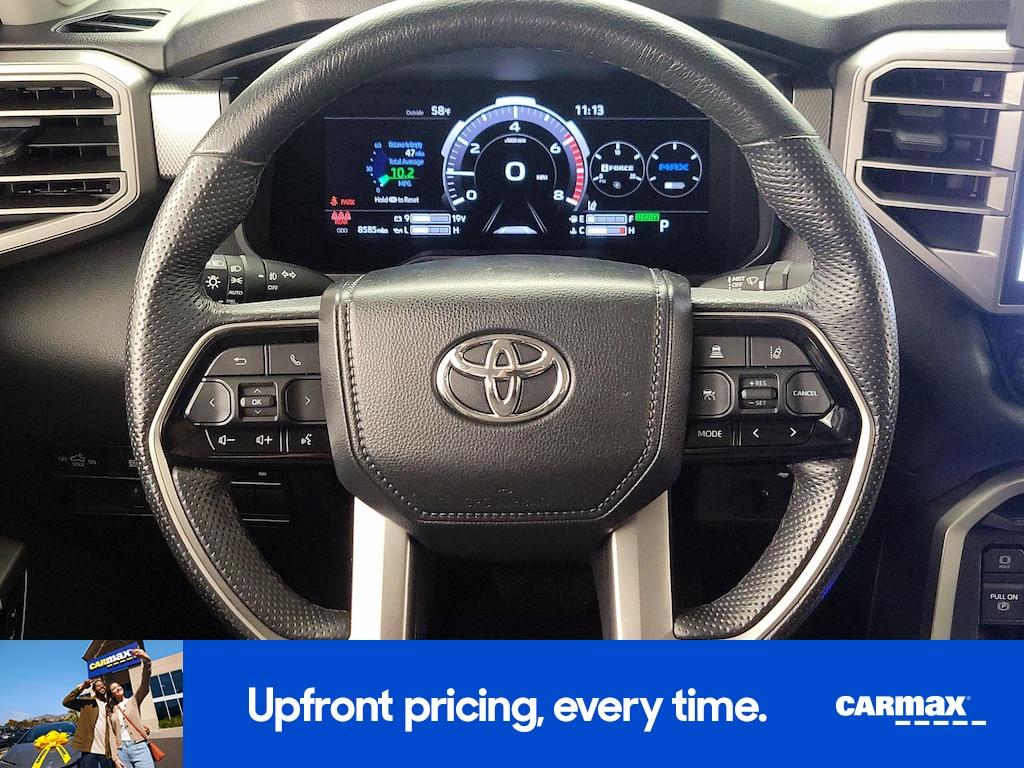 used 2024 Toyota Tundra Hybrid car, priced at $55,998