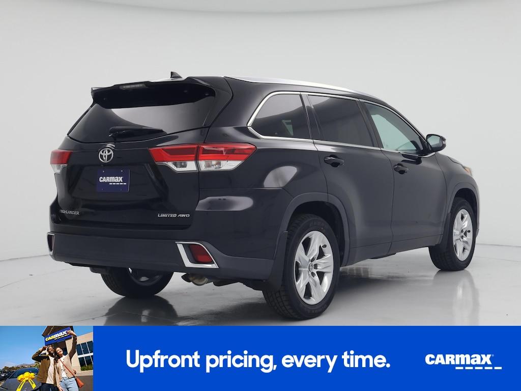used 2018 Toyota Highlander car, priced at $33,998