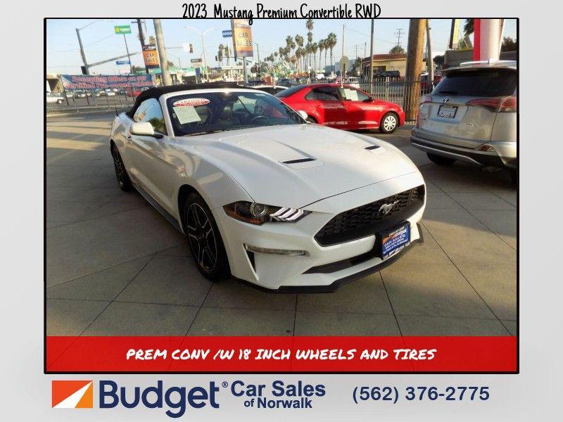 used 2023 Ford Mustang car, priced at $22,500