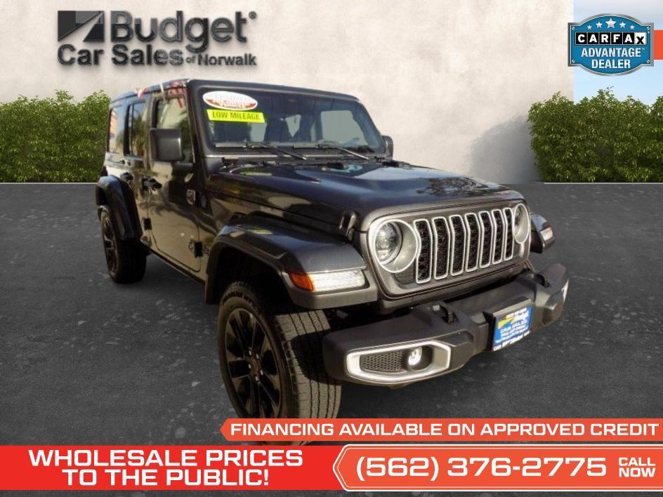 used 2025 Jeep Wrangler 4xe car, priced at $36,999