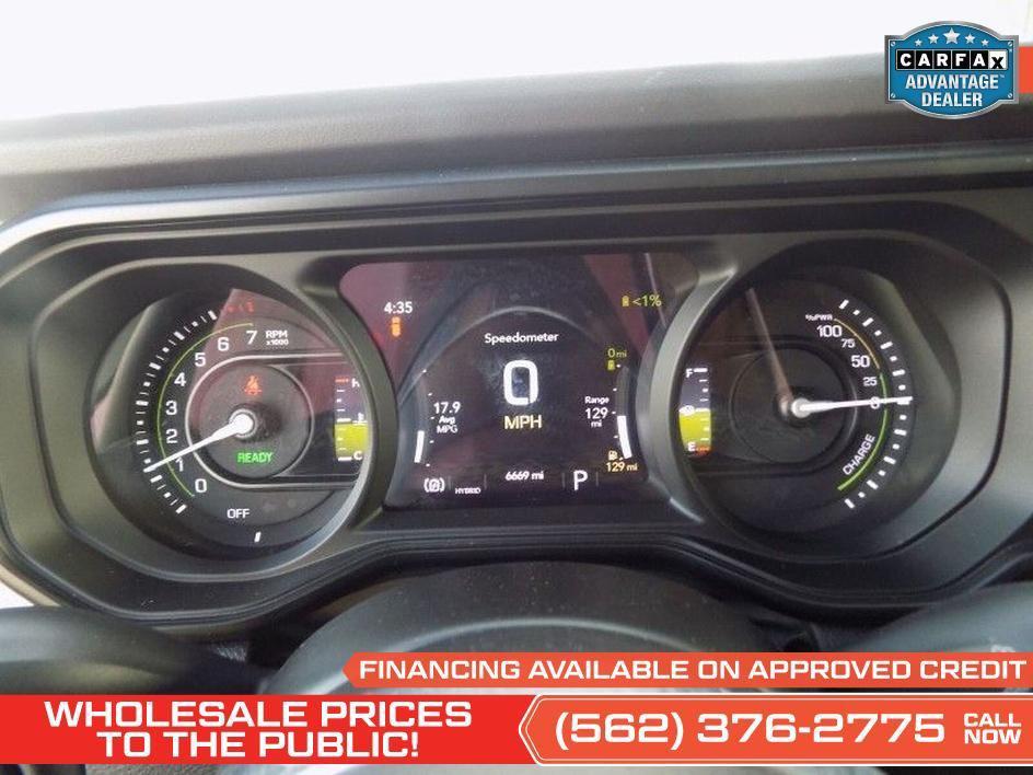 used 2025 Jeep Wrangler 4xe car, priced at $36,999