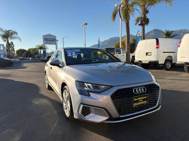 used 2022 Audi A3 car, priced at $21,805