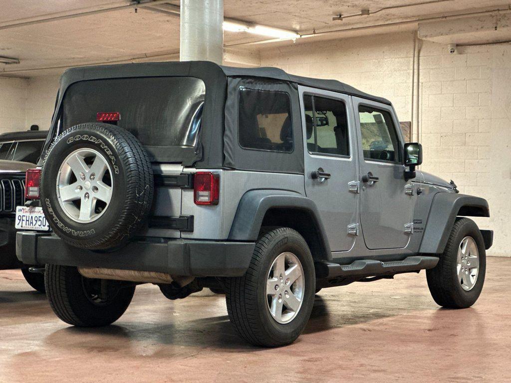 used 2015 Jeep Wrangler Unlimited car, priced at $13,888