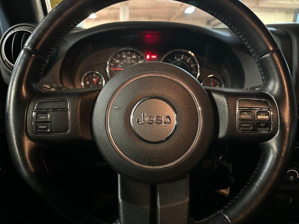 used 2015 Jeep Wrangler Unlimited car, priced at $13,888
