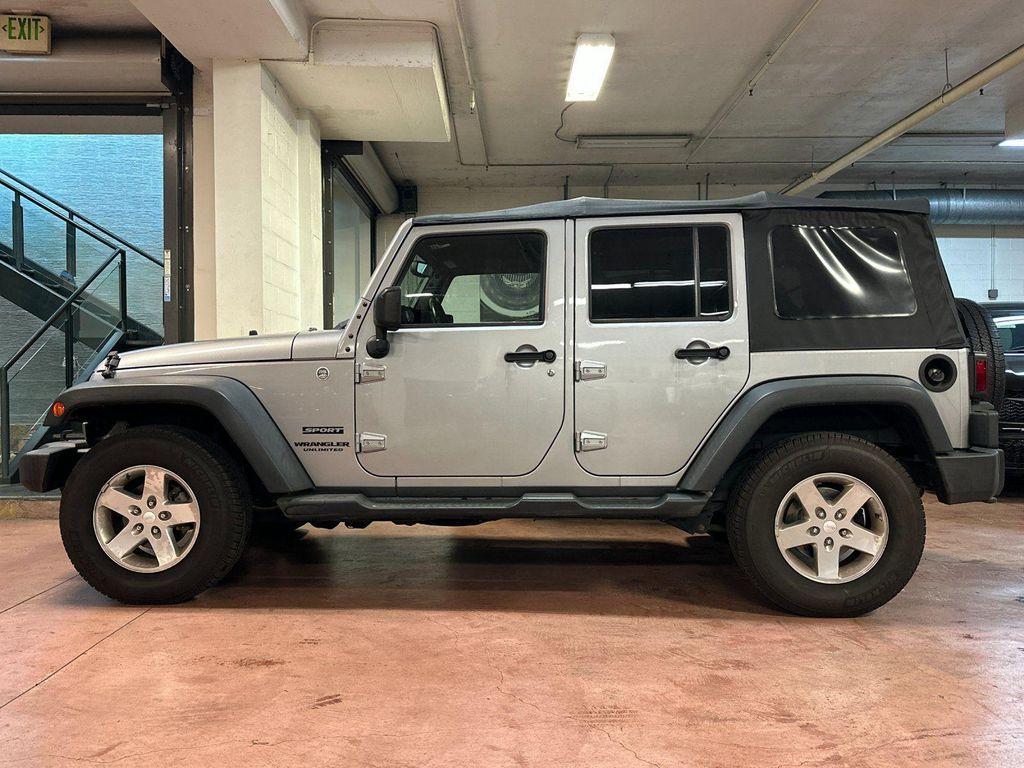 used 2015 Jeep Wrangler Unlimited car, priced at $13,888
