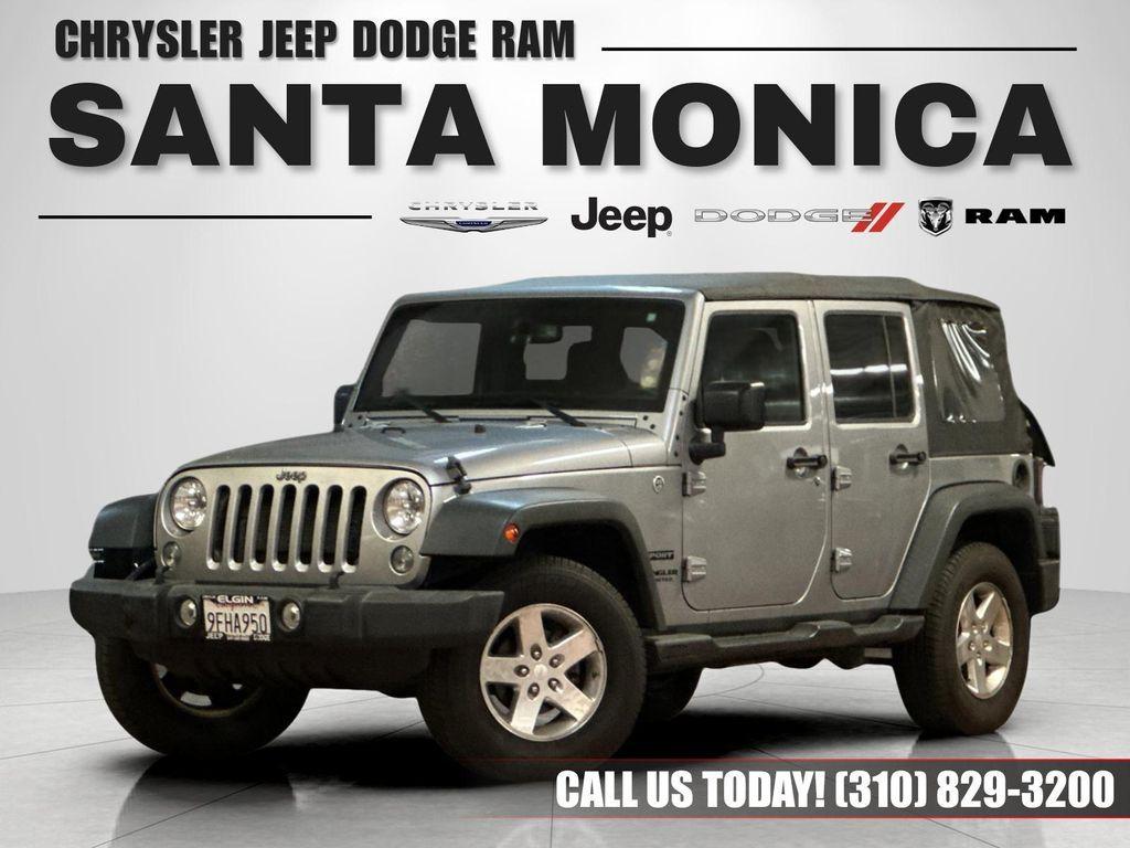 used 2015 Jeep Wrangler Unlimited car, priced at $13,888