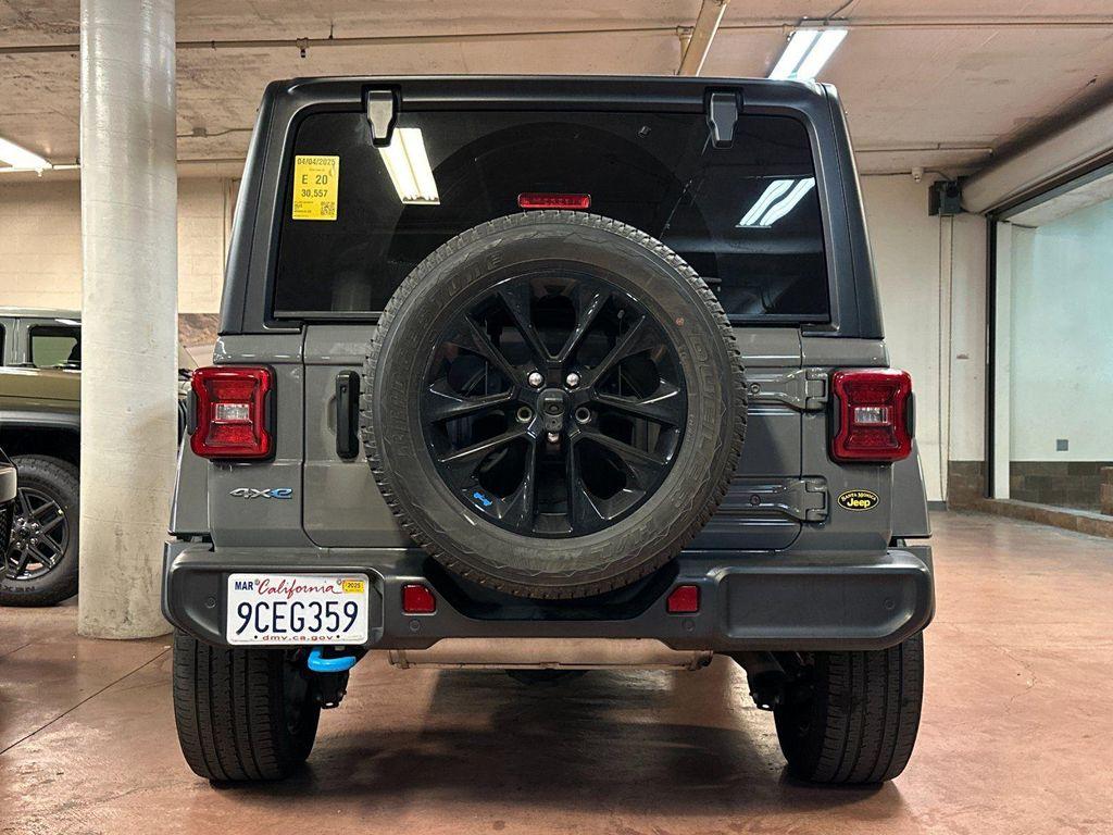 used 2022 Jeep Wrangler Unlimited 4xe car, priced at $32,888