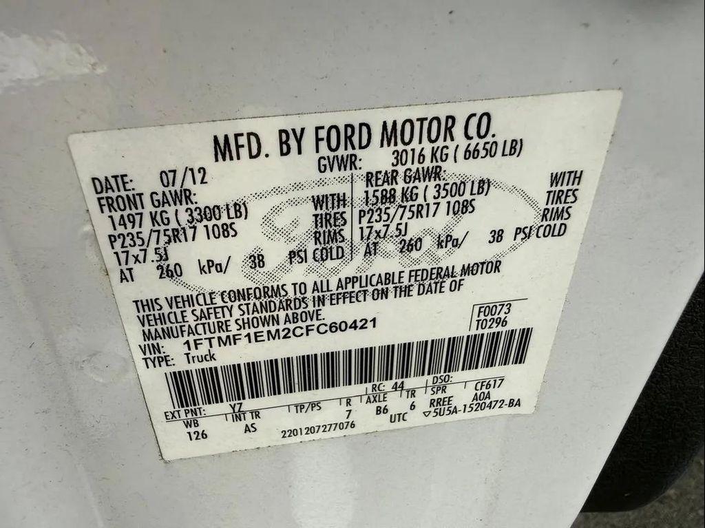 used 2012 Ford F-150 car, priced at $17,475