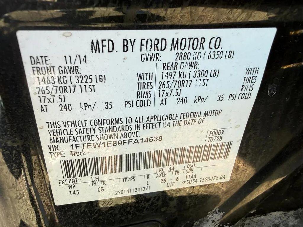 used 2015 Ford F-150 car, priced at $22,975