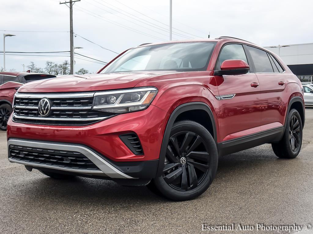 used 2022 Volkswagen Atlas Cross Sport car, priced at $27,289