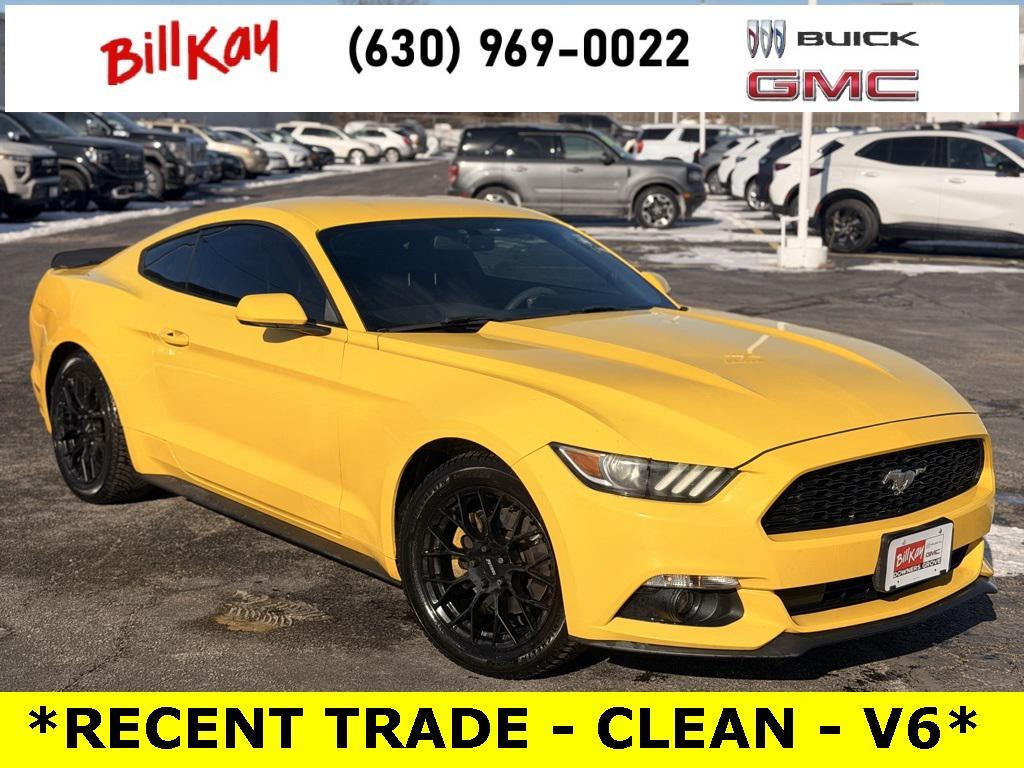 used 2016 Ford Mustang car, priced at $17,497