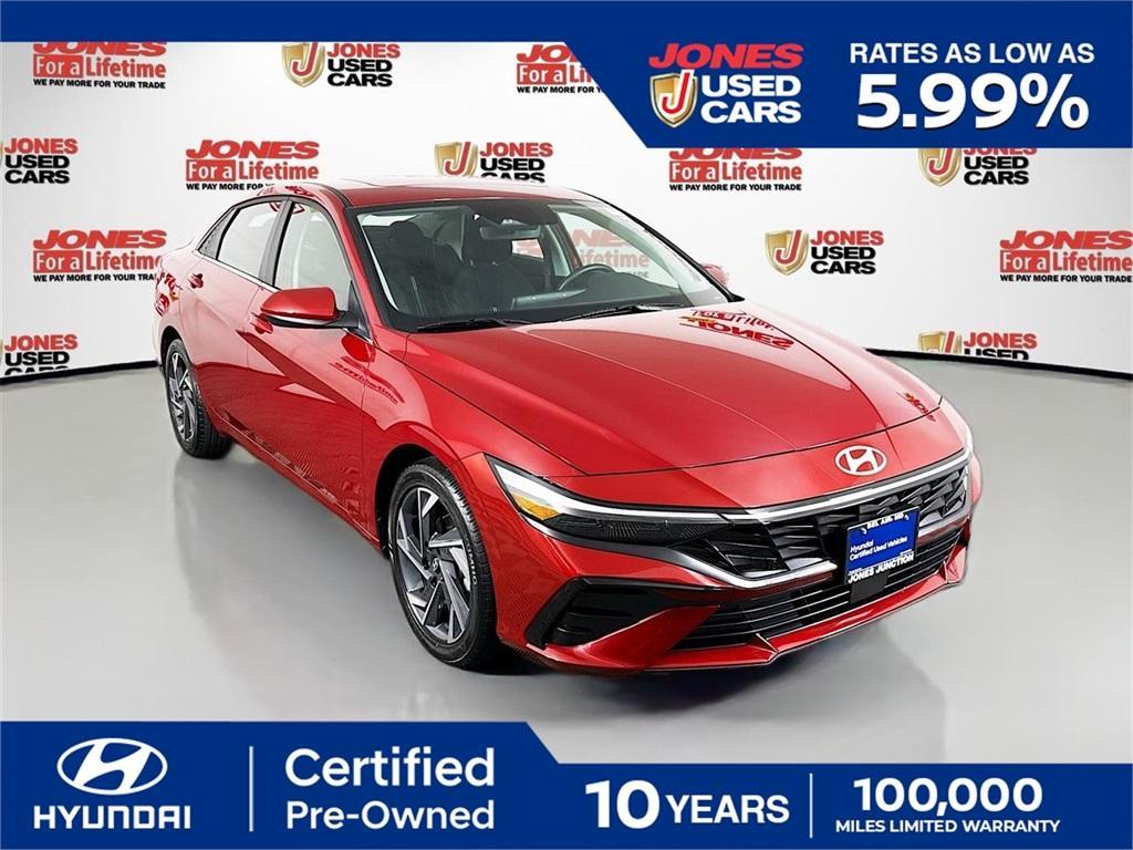 used 2024 Hyundai Elantra car, priced at $19,995
