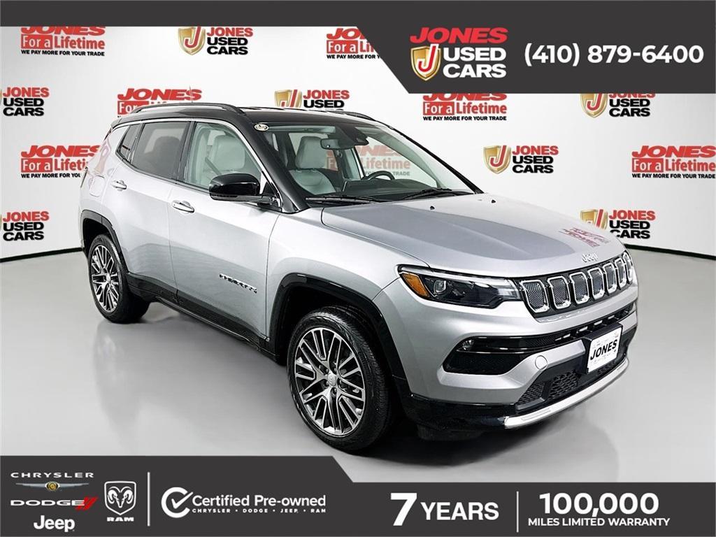 used 2022 Jeep Compass car, priced at $26,998