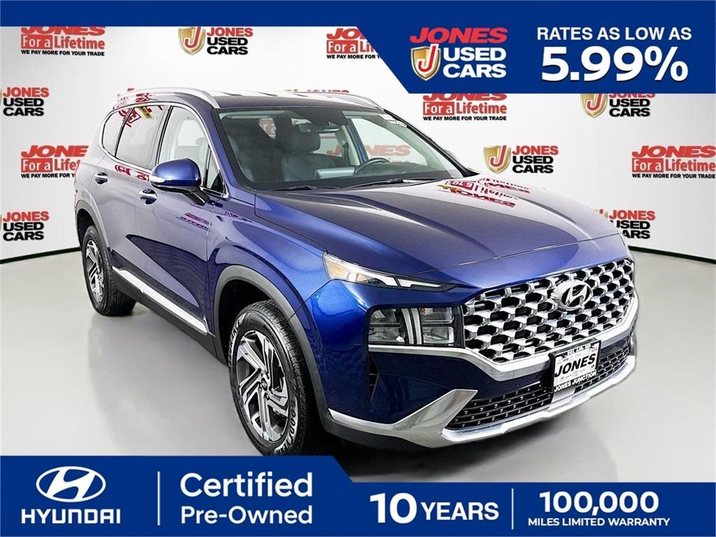 used 2022 Hyundai Santa Fe car, priced at $20,969