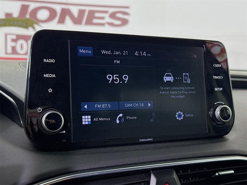 used 2021 Hyundai Santa Fe car, priced at $20,998