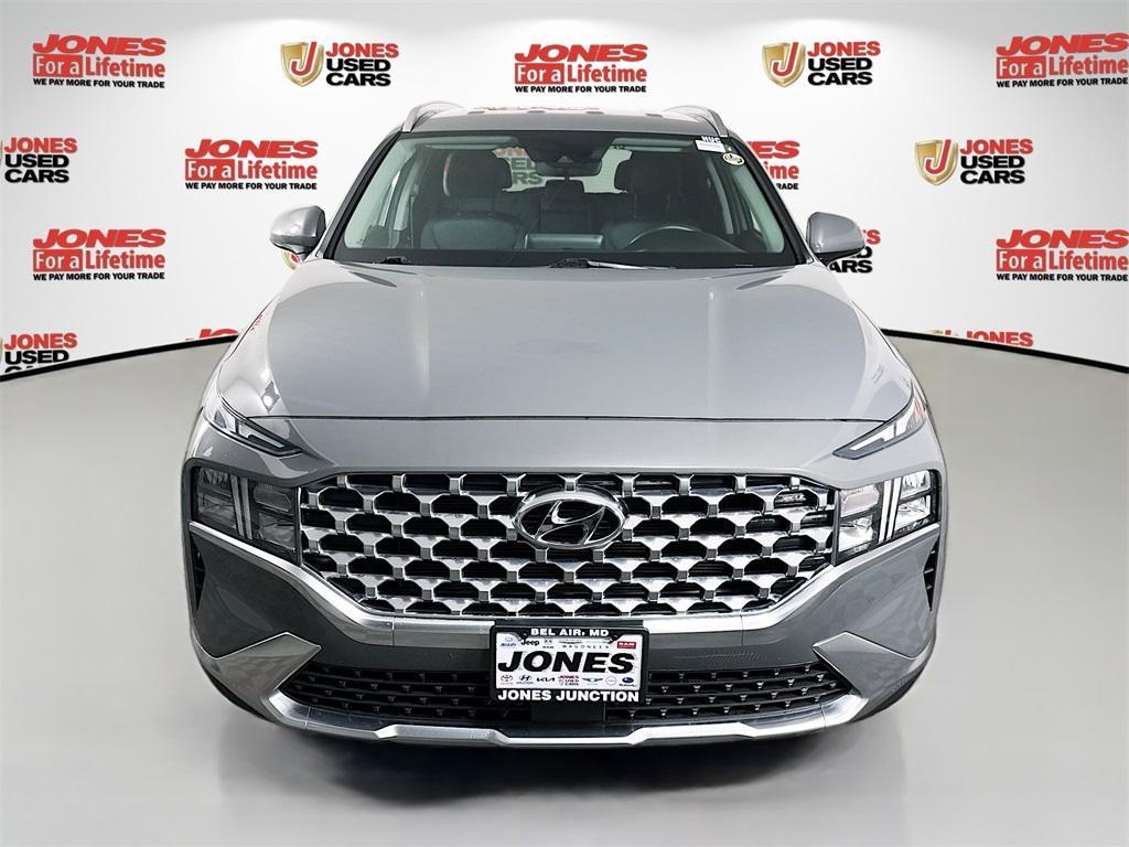 used 2021 Hyundai Santa Fe car, priced at $20,998