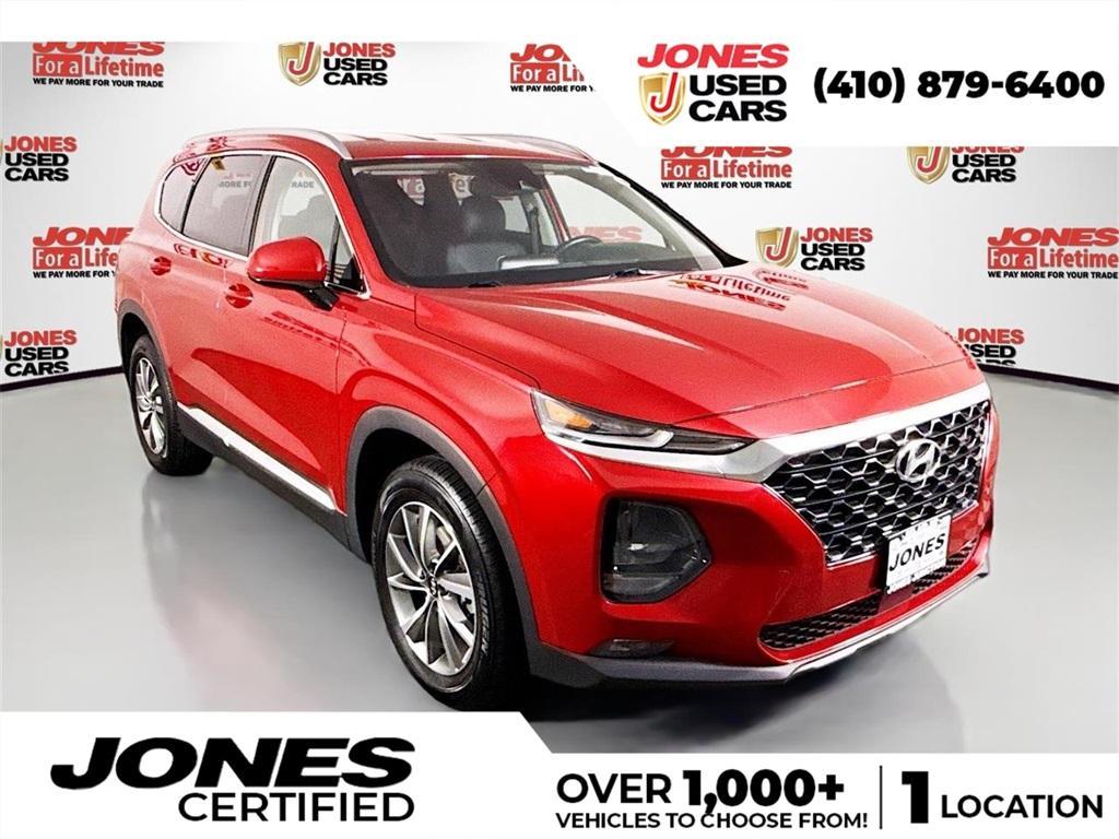 used 2020 Hyundai Santa Fe car, priced at $16,998