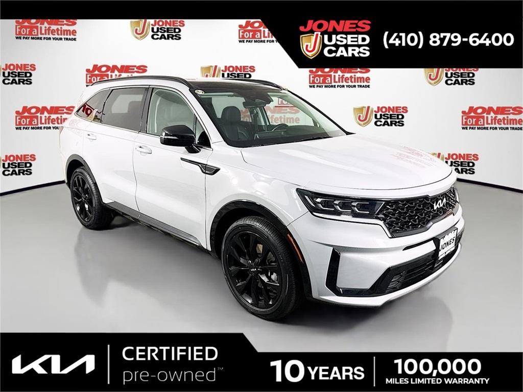 used 2022 Kia Sorento car, priced at $26,899