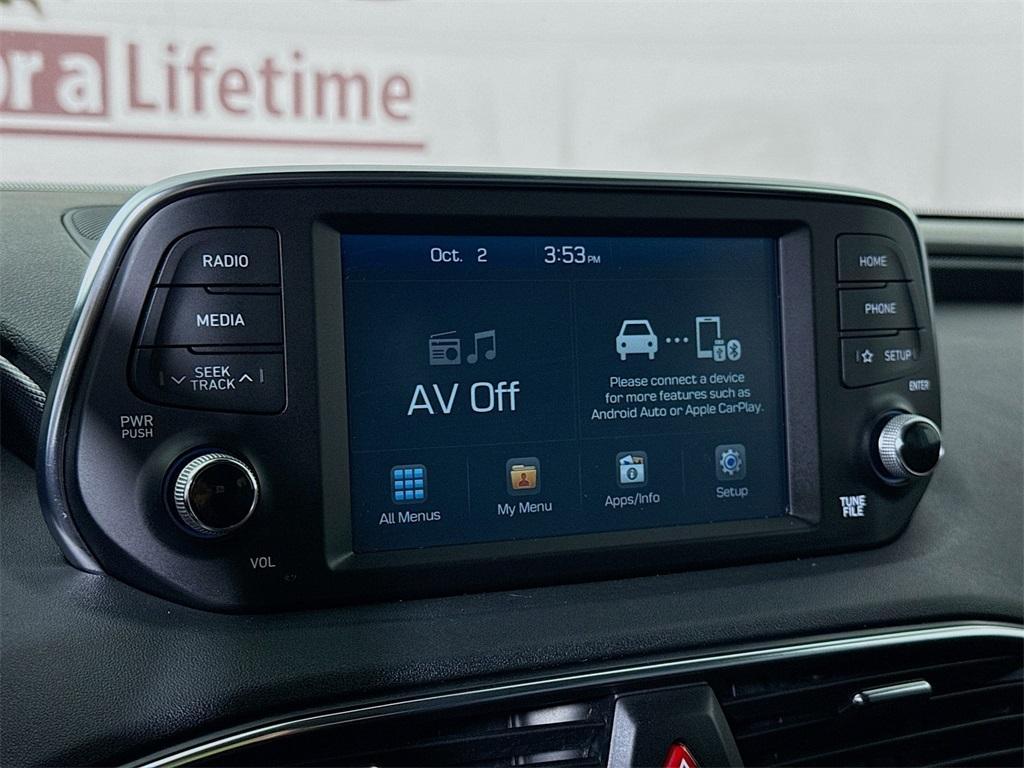 used 2019 Hyundai Santa Fe car, priced at $14,899