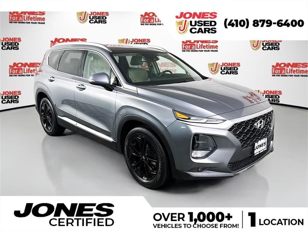 used 2019 Hyundai Santa Fe car, priced at $17,998