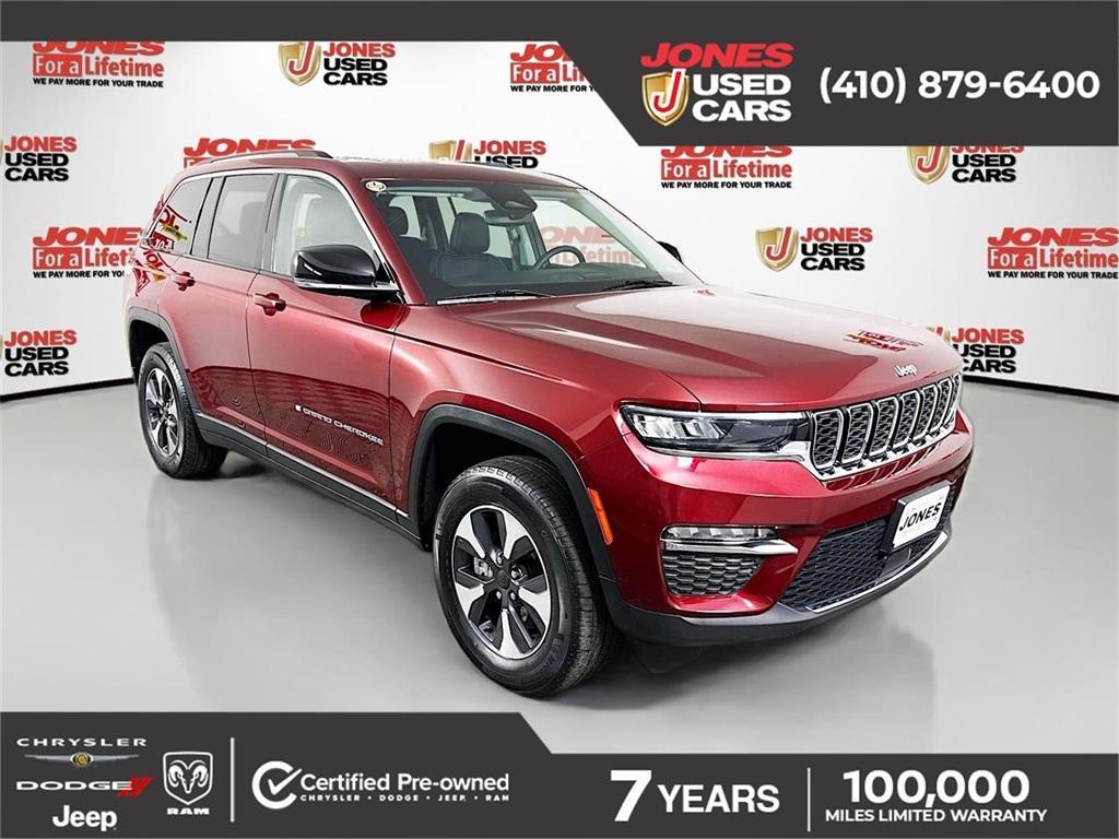 used 2022 Jeep Grand Cherokee 4xe car, priced at $28,565