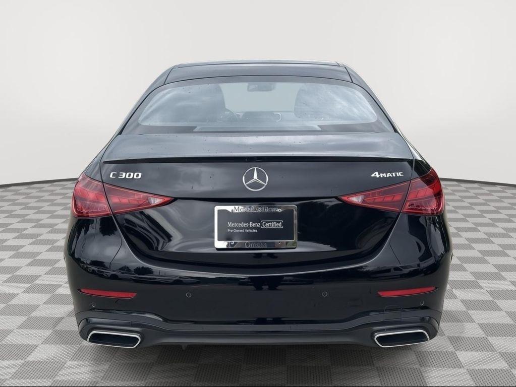used 2024 Mercedes-Benz C-Class car, priced at $41,900