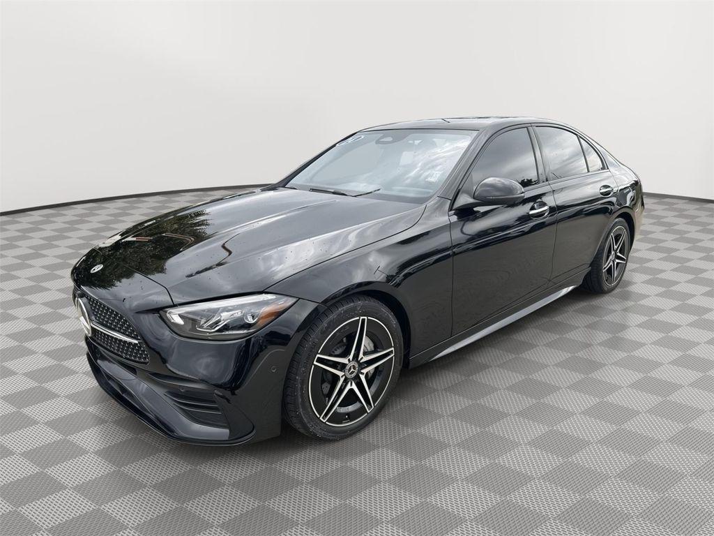 used 2024 Mercedes-Benz C-Class car, priced at $41,900