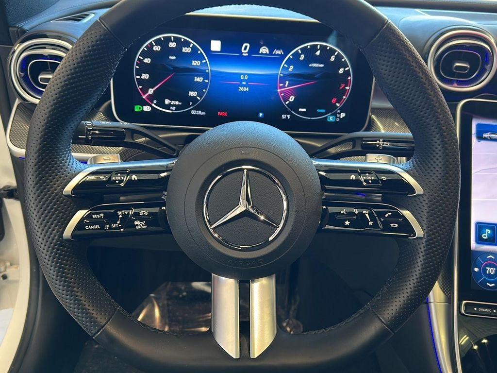 new 2025 Mercedes-Benz C-Class car, priced at $64,615