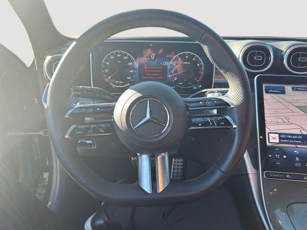 used 2024 Mercedes-Benz C-Class car, priced at $38,000