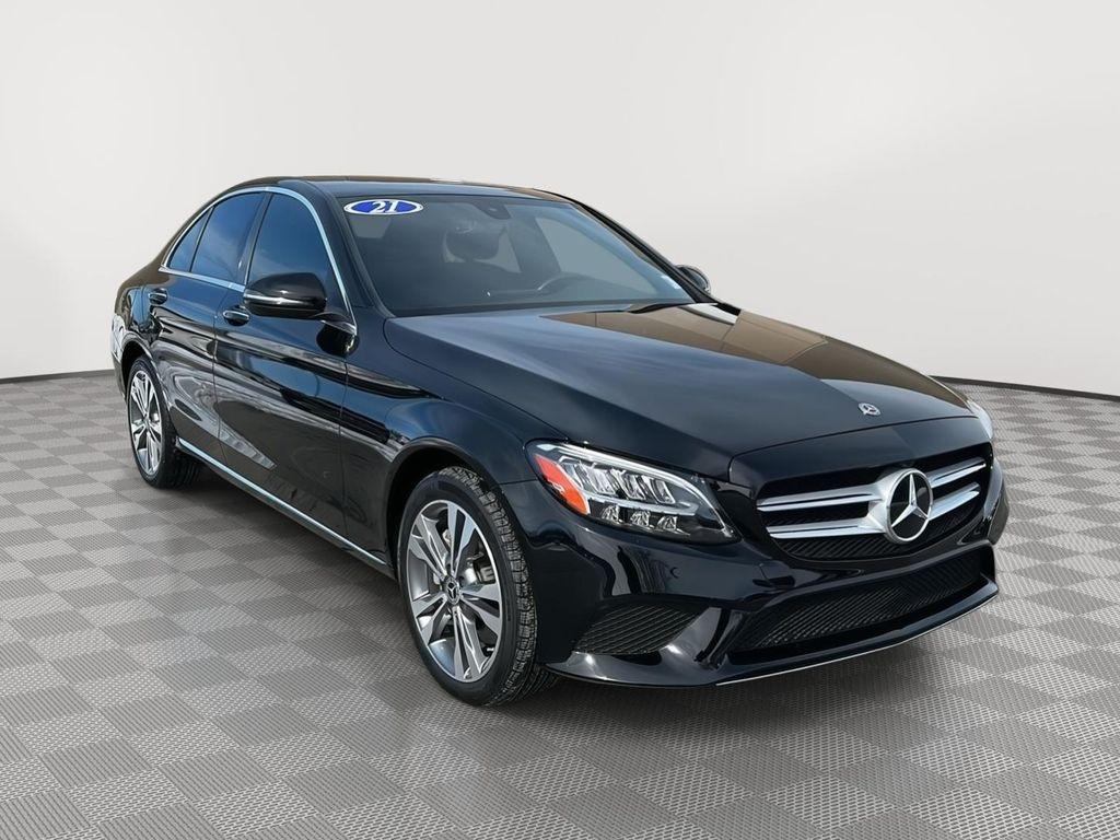 used 2021 Mercedes-Benz C-Class car, priced at $30,900