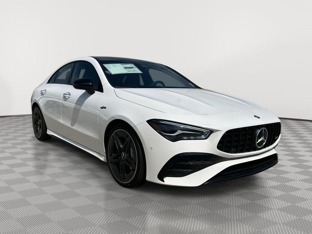 new 2025 Mercedes-Benz AMG CLA 35 car, priced at $60,110