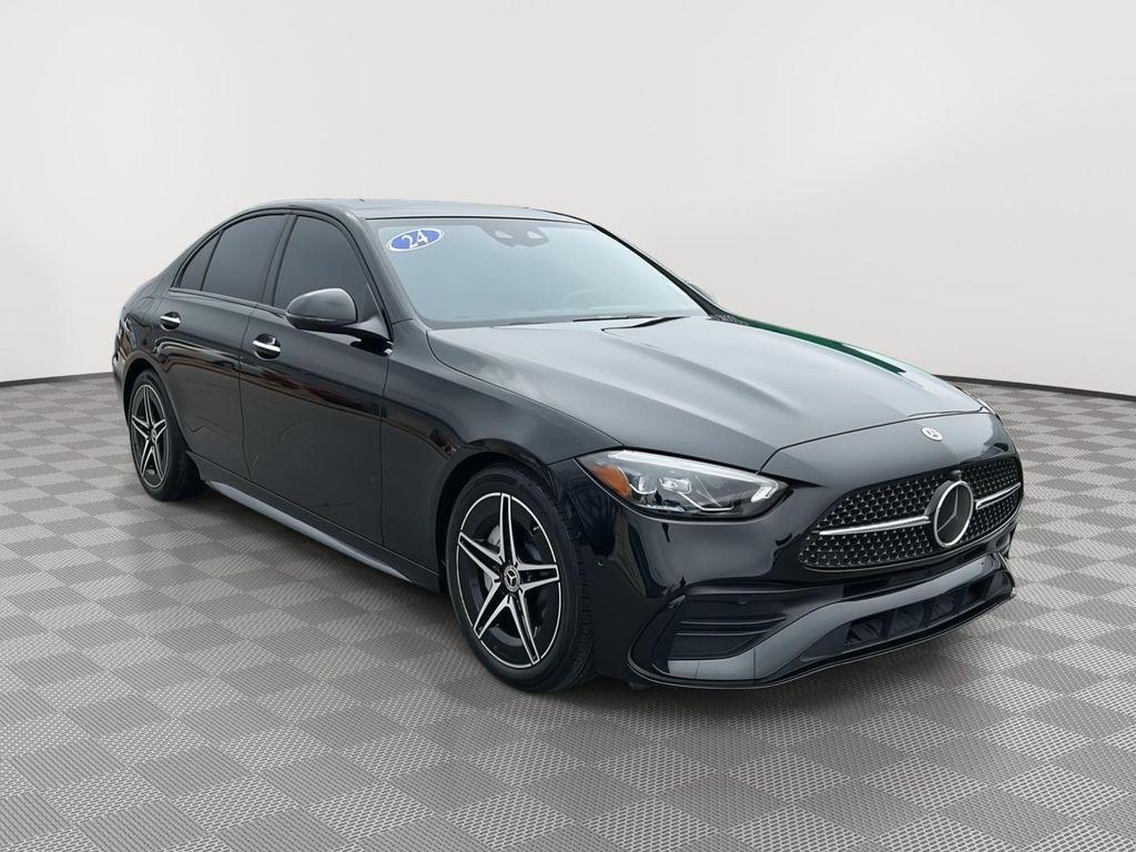 used 2024 Mercedes-Benz C-Class car, priced at $38,500