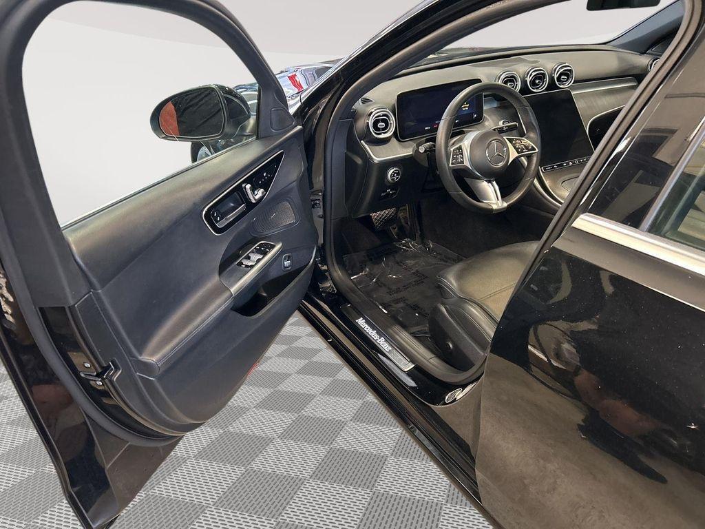 used 2022 Mercedes-Benz C-Class car, priced at $35,000