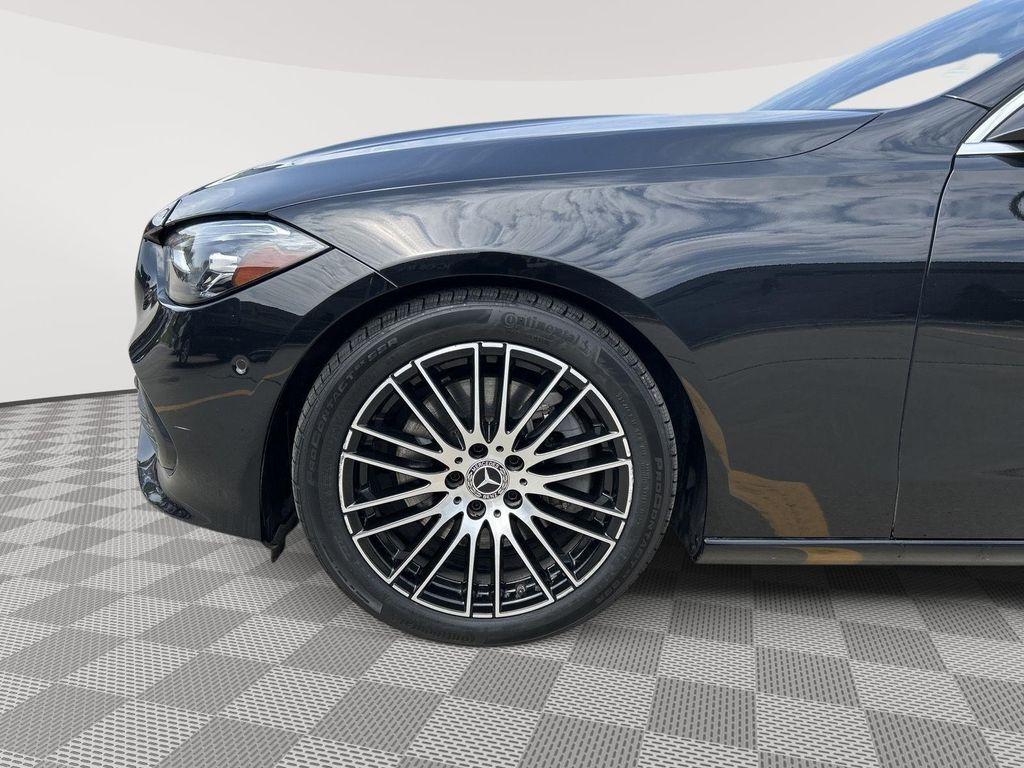 used 2022 Mercedes-Benz C-Class car, priced at $35,000